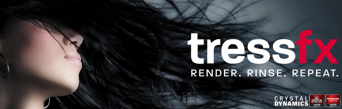 AMD的“TressFX Hair”技术让劳拉“秀发更出众”，但这项特效并不是AMD显卡独占，它能够在所有支持 DirectX11 的显卡上实现。