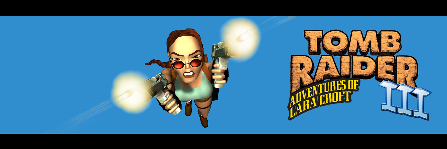 文件:Tomb Raider III Twitter Banner Blue.png